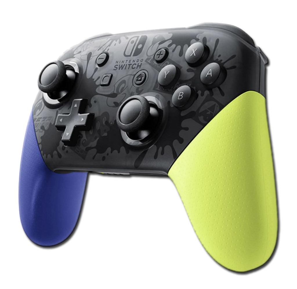 gamemove's tweet photo. The latest Splatoon 3 Controller reminds of the blue and lime green joycon controllers and it's a joy to own them for sure!
#splatoon3 #switchprocontroller https://t.co/Vy2aYOd6cx