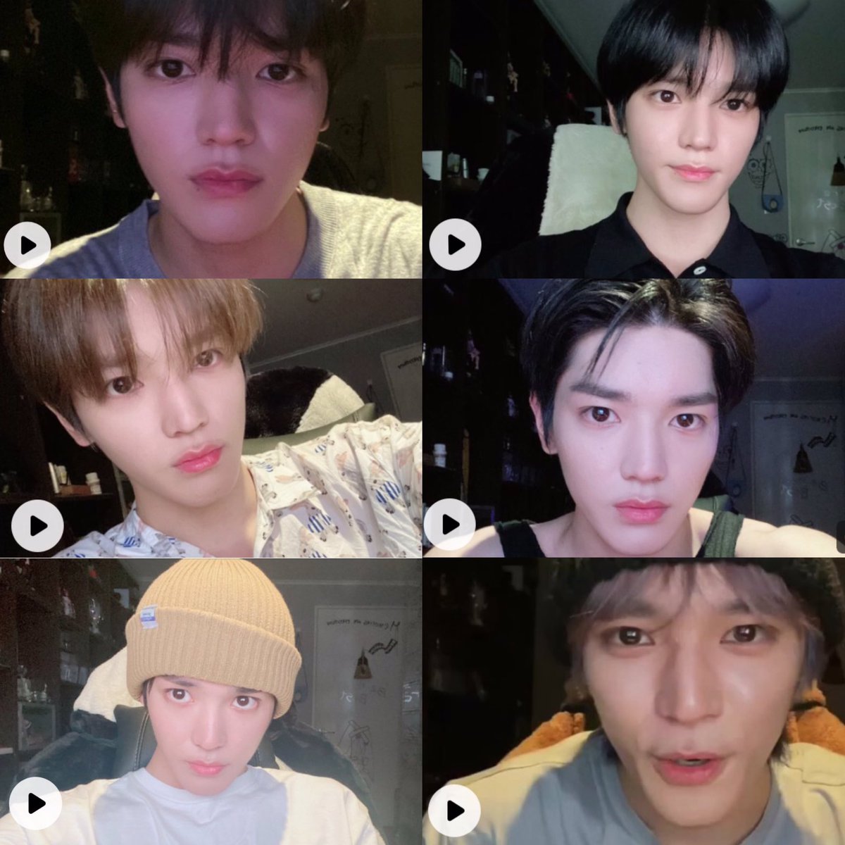 Ieetaesthetic's tweet photo. Taeyong vlive thumbnails O.O https://t.co/yC2UC6T3WS