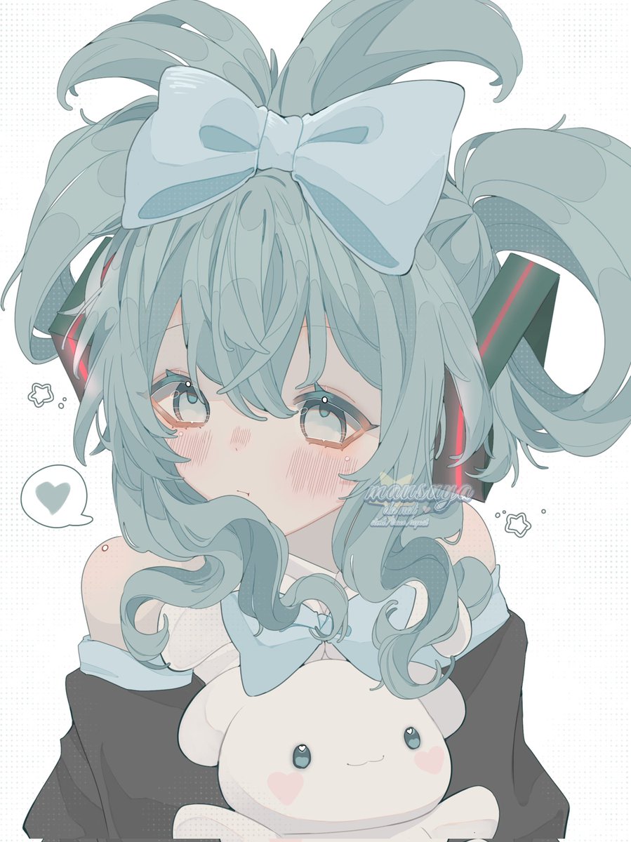 mausuya's tweet photo. Wanna be #artmoots? I make miku art 💙 https://t.co/wq1byFaGd0