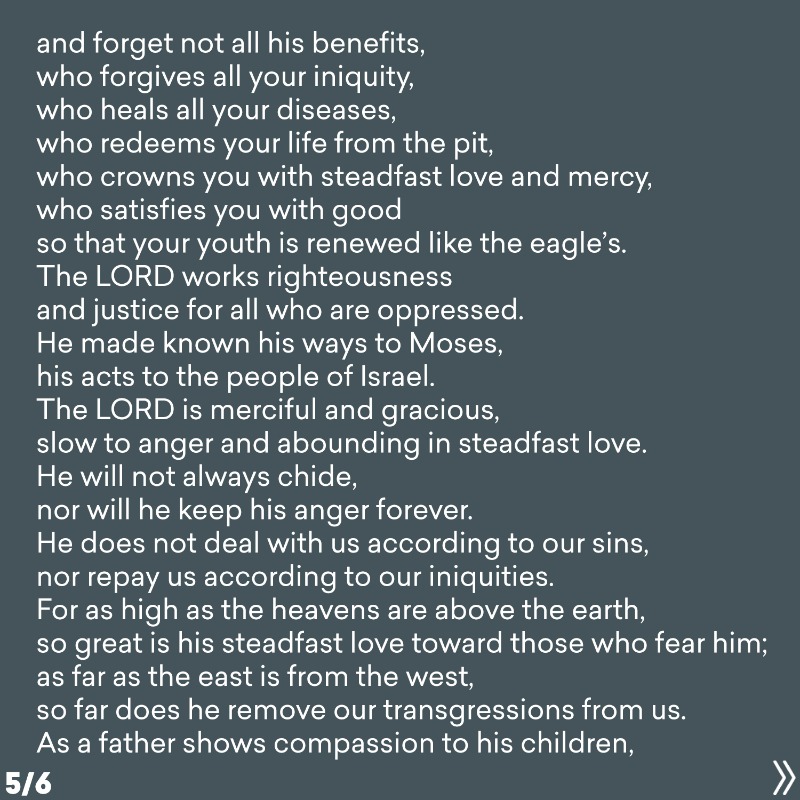 PaulTripp's tweet photo. There are so many disappointments in life,
but I am never disappointed in
you.

Swipe ⬅️ to read the full poem.