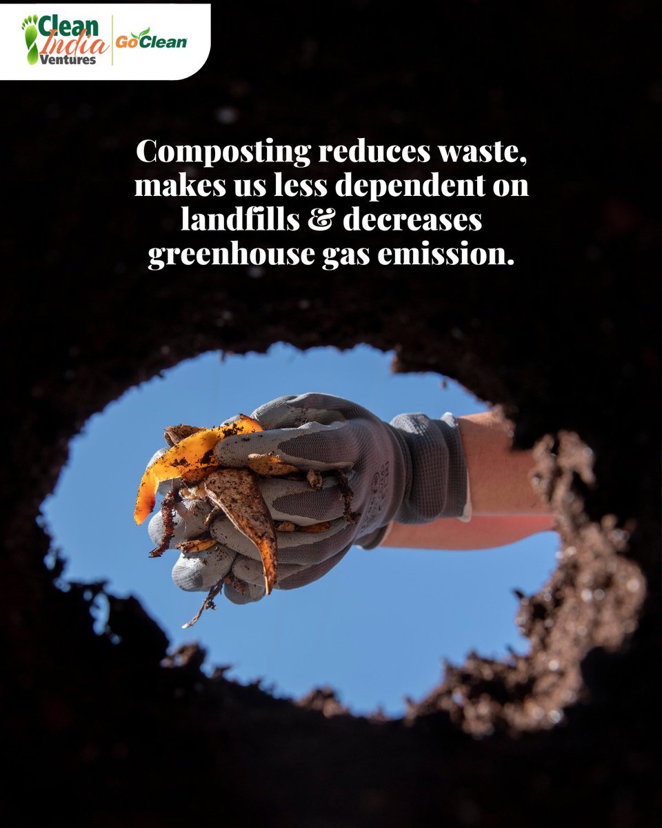 cleanindiatech's tweet image. Organic waste in landfills generates, methane, a potent greenhouse gas. By composting wasted food and other organics, methane emissions are significantly reduced

#RestaurantWaste #Restaurant #CompostMachine #GoCleanComposter #CompostingMachine