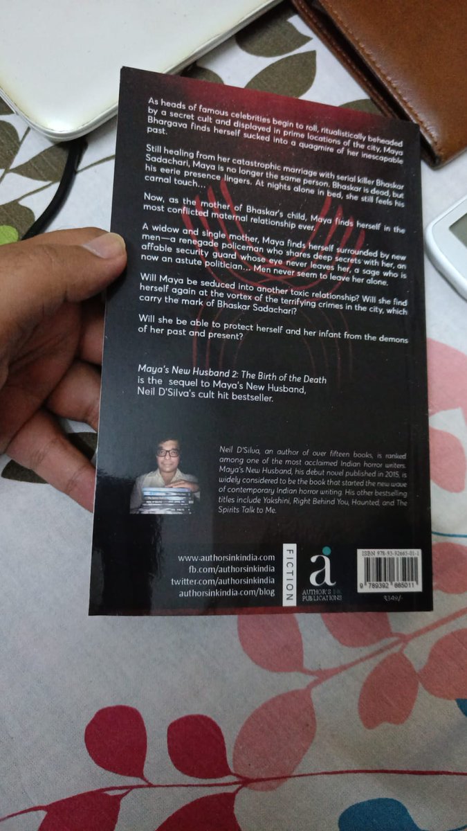 AuthorsInkIndia's tweet photo. I was feeling sick and working from my room today, but the biggest project of the year, made me excited.
Just got the beautiful MNH2 by Neil D'Silva today, releasing soon.
@neildsilva
#MayaIsBack #MayasNewHusband #AuthorsInk #NeilDSilva #WIP #WritingCommnunity https://t.co/IBcu1SmEHQ