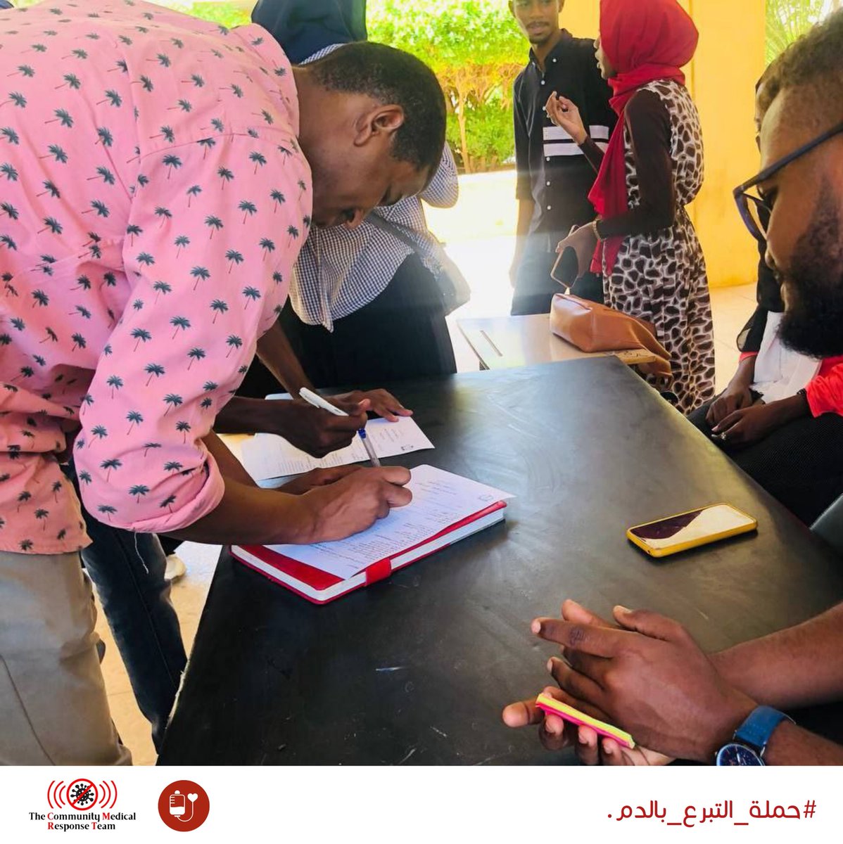 In response to Blood demand in hospitals, Khartoum state teams conducted #BloodDonation campaign in universities, to attract 44 donors. 
One drop, saves lives