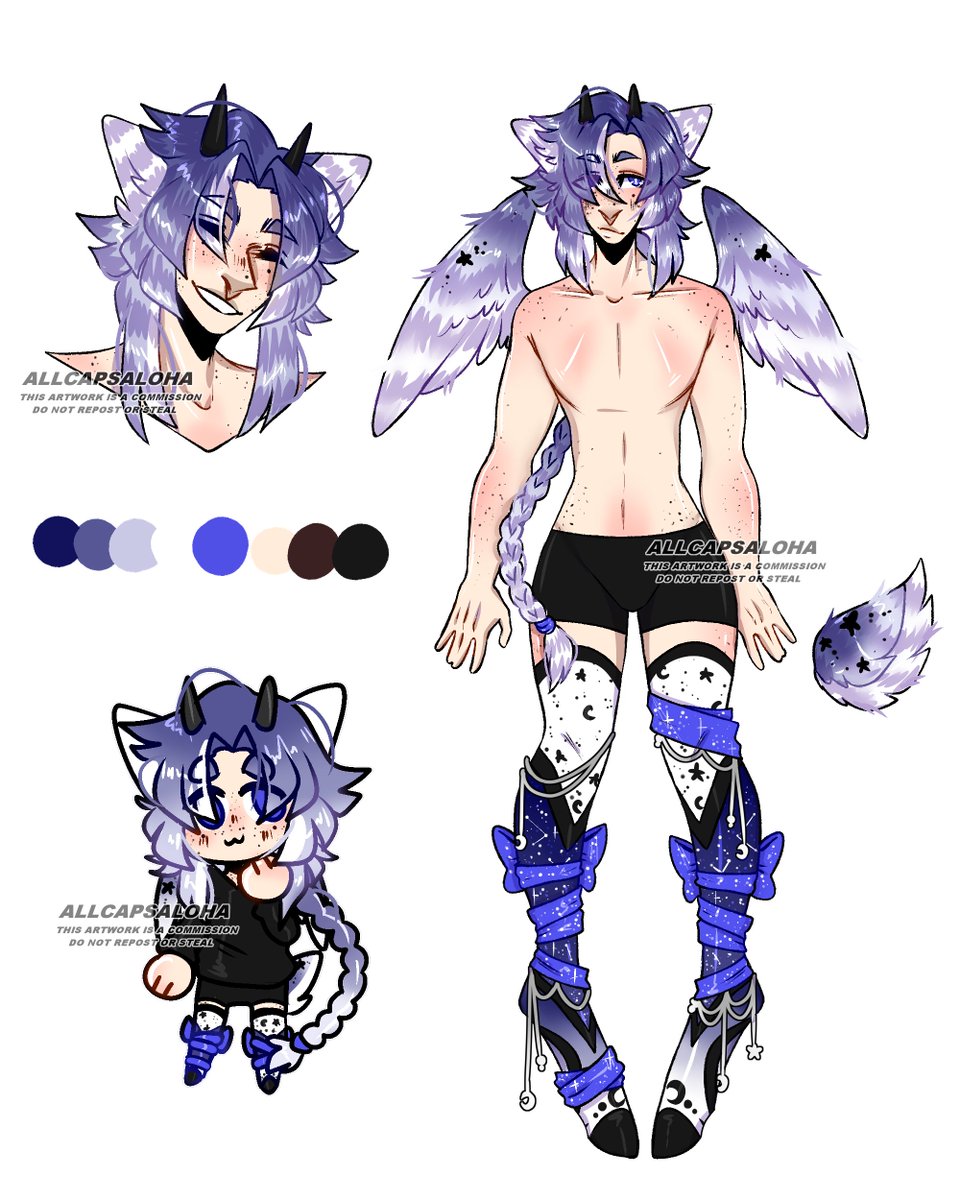 Aloha على X: I also dont think i ever posted this dainty Custom! The  stockings were designed by my friend Lucas but everything else was me  commission dainty darlingdainties custom customdesign oc 