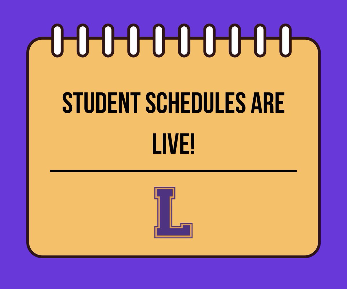 This is a reminder that schedules are available for viewing in Progressbook. School counselors will be responding to schedule change requests beginning August 10th. We look forward to welcoming you back soon!