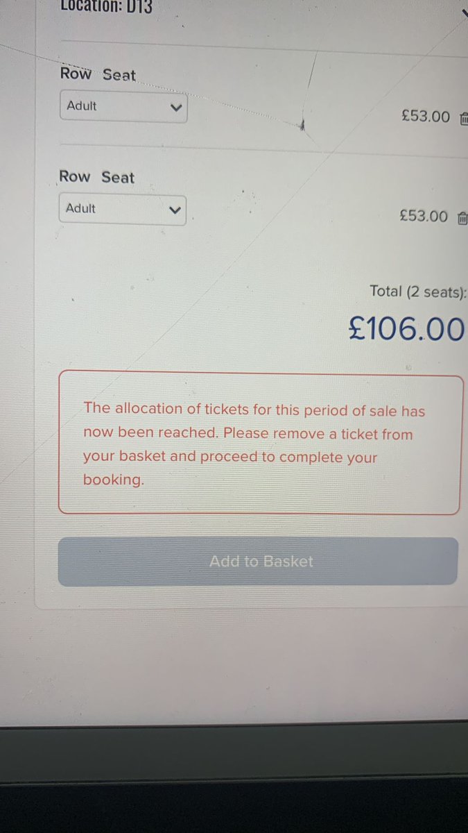 Thames Valley Whites (@tv_whites) on Twitter photo <a href="/LUFC/">Leeds United</a> <a href="/LUFCTickets/">LUFC Tickets</a> There needs to be an explanation to the absolute mess the online ticket service is currently experiencing right now. Fans with tickets but won't let them pay for them. Tickets exceeded but tickets available. Please just provide a service for us. Painfull! <a href="/LUFC/">Leeds United</a> <a href="/LUFCTickets/">LUFC Tickets</a> There needs to be an explanation to the absolute mess the online ticket service is currently experiencing right now. Fans with tickets but won't let them pay for them. Tickets exceeded but tickets available. Please just provide a service for us. Painfull!