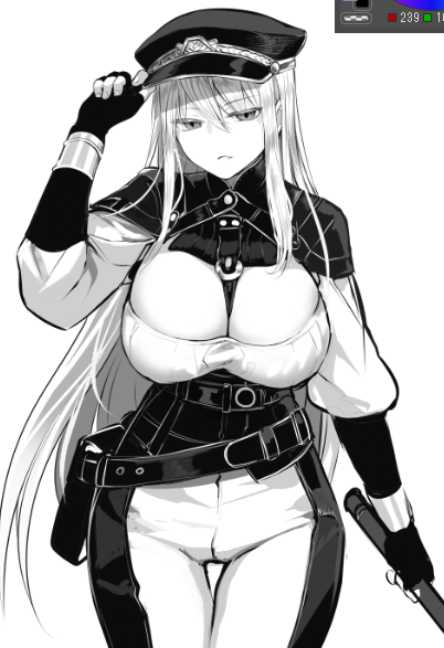 むずかしい…!慣れるまではグレースケールとかカラーの方が早く出来るかもしれない。 