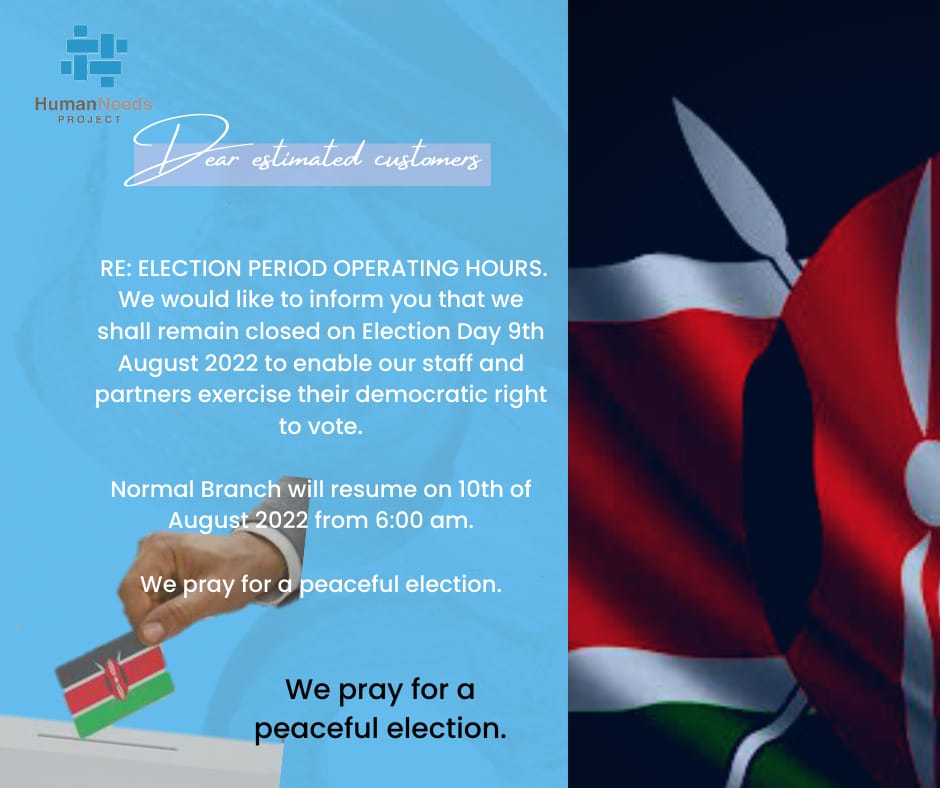 HNP_KTC's tweet photo. We pray for peace even as we exercise our civic rights.
#KenyaDecides2022 #humanneedsproject #peacefulelection2022 https://t.co/YixXkXUs25