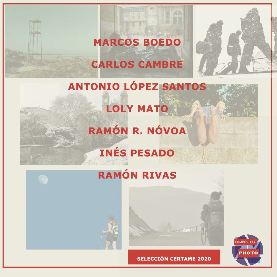 SCQ_Centro's tweet photo. 👥 Hoxe poñemos nome e apelido ás persoas autoras das fotografías que compoñen a II Mostra #CompostelaPhoto. 

👉 Xa está aberto de novo o CERTAME FOTOGRÁFICO: podes enviar as túas fotos ata o 10 NOV ao correo compostelaphoto@santiagocentro.gal

Bases  https://t.co/Usd9w6kpql https://t.co/WLek3xoDiA