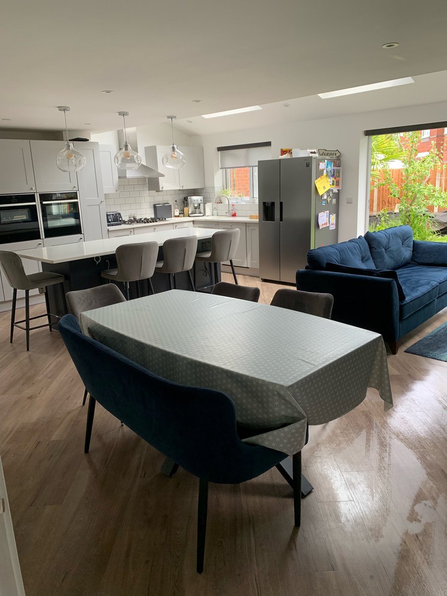 CDWPlans's tweet photo. Finished internal photographs of a rear extension and structural wall knock through, designed by CDWP, to create this fantastic open plan area with lots of natural light! #CDWP #architecture #structuralengineering #homeextension https://t.co/WYHWkn41RF