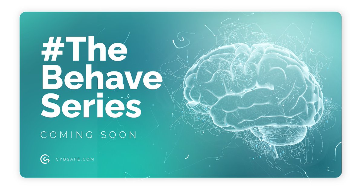 CybSafe's tweet photo. We've been playing by the rules for too long.

Change is coming.

Follow us for more. Let your friends know, too.

We start next week. 🔭

CybSafe

#TheBehaveSeries https://t.co/7m3URkHn3e