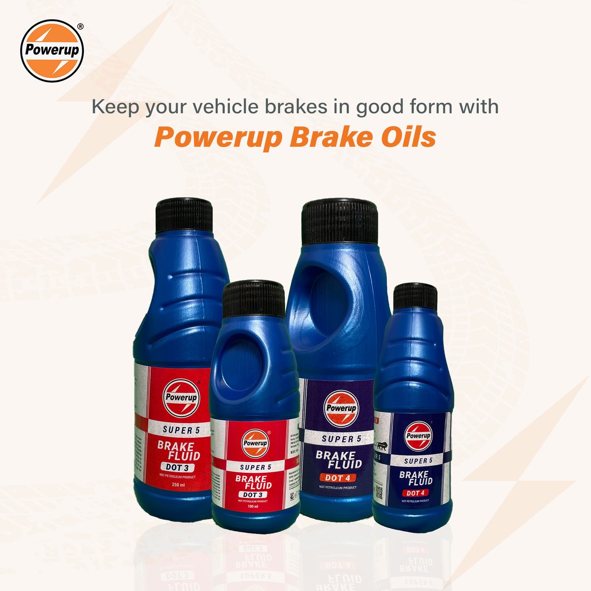 PowerupOil's tweet photo. Keep your vehicle brakes in good form with Powerup brake oils.

Get our premium Brake oil for your vehicle today!!

#powerupoil #engineoil #brakeoil #brakeoilchange #bestengineoil #healthyengine #carengineoil #bikeengineoil #lubricantoil https://t.co/qRA9YLhF5B