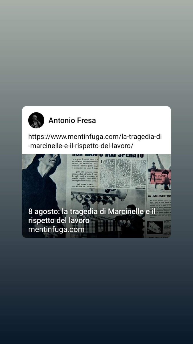 #lavoro #tragedia #Marcinelle