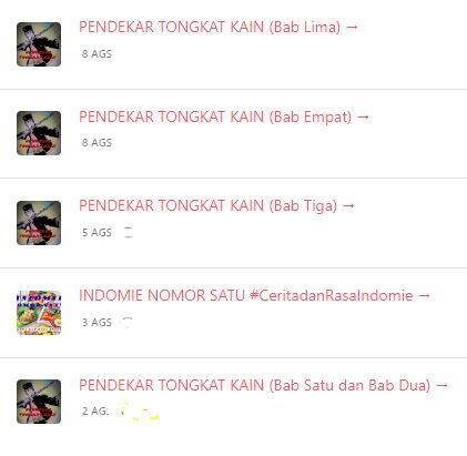 medifide's tweet photo. https://t.co/Jhy6XIdqwx
Baru update bagian 4 cersil Pendekar Tongkat Kain, jangan lupa baca juga Pendekar Tongkat Kain bagian 1-3 nya dan cerita rasa Indomie Nomor Satu nya mohon dukungannya
@karyakarsa_id
@Indomielovers
#karyakarsa
#cersil
#ceritadanrasaindomie
#bacacerita https://t.co/kuSQNeMZwf