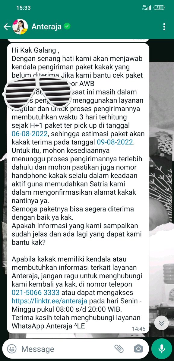 Ini tolong <a href="/anteraja_id/">𝐀𝐧𝐭𝐞𝐫𝐚𝐣𝐚</a> adminnya gimana ini, paket nextday dibilang reguler.. Pantes ga sampe2