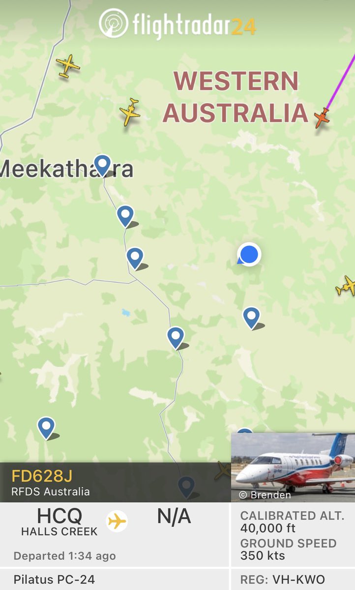 bren_c_f's tweet photo. My work mate is okay after a bit of a mishap today. @rfds_wa are on their way to take him back to Perth.
So far from anywhere it’s always good to know they’re only a few hours away. 
Thank you Pilots, Nurses, Doctors and the rest of the team.
🙏👍
#RFDS 
#OutbackAustralia https://t.co/W87M4n64pV