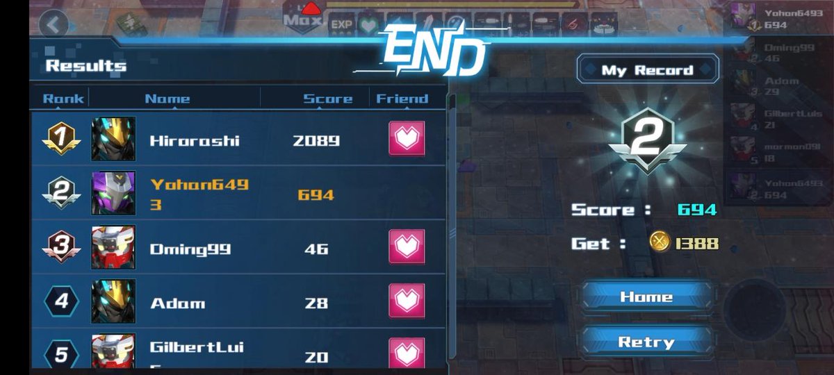 The images are collected from the Alpha Test event; the highest score is continuously broken by players, also look back the impressive moments of the event! 💯💯💯
------------------
Follow us for more details at: discord.gg/3NTYsQ5PaJ?eve…
#AlphaTestevent
#Armorslays
#Csoftproduct