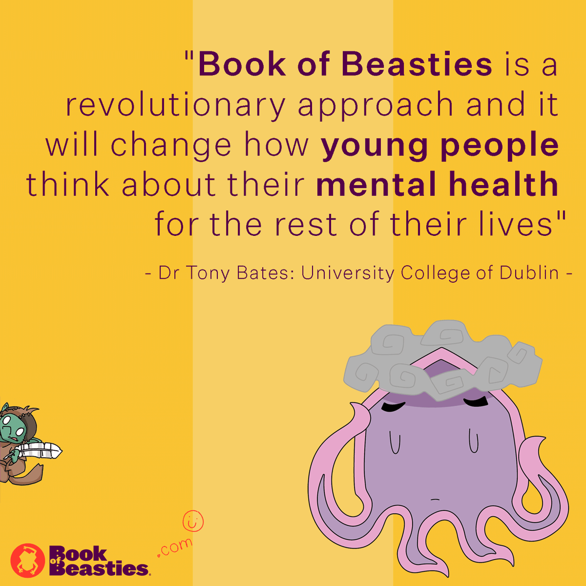 bookofbeasties's tweet photo. Our #mentalhealth is a part of who we are...

Not something to hide away, be ashamed of or neglect. 

Book of Beasties actively changes the way children think about their wellbeing, and give them the language &amp; platform to talk openly, positively and confidently about it.

1/2 https://t.co/h1xWAsn3Nc