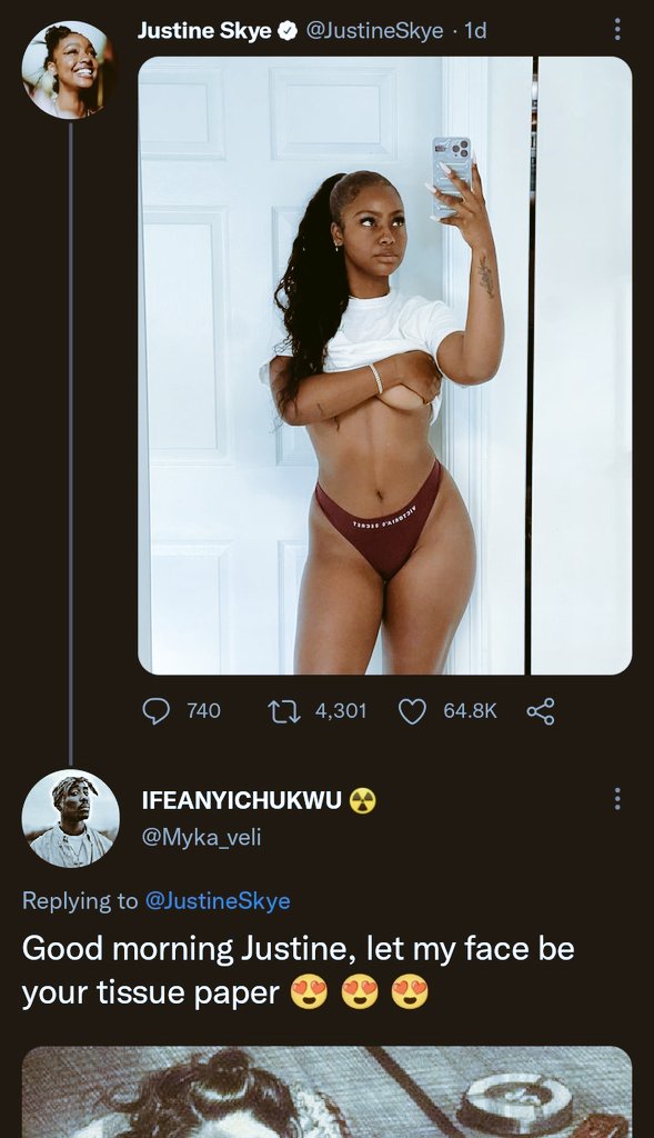 igobykyng's tweet photo. No shame??
#AntiSIMP #BBNaija #cheating https://t.co/BTyfW3ofNT