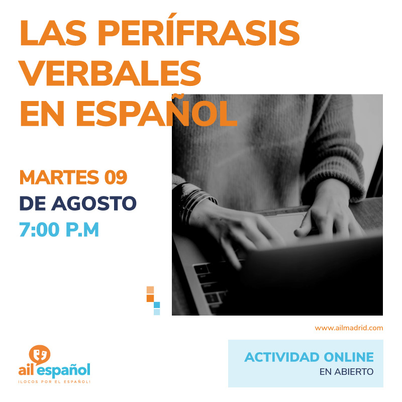 velazquezschool's tweet photo. ¡Nuestra escuela amiga @ailmadrid tiene los mejores planes para este verano!
-LAS PERÍFRASIS VERBALES EN ESPAÑOL
- LA EXPRESIÓN DEL HUMOR EN ESPAÑOL:
Puedes apuntarte aquí: https://t.co/cSNWBD4PUL

#languageschool #learnspanish #aprenderespanol #cursodeespanol https://t.co/ys8rBkoGRE