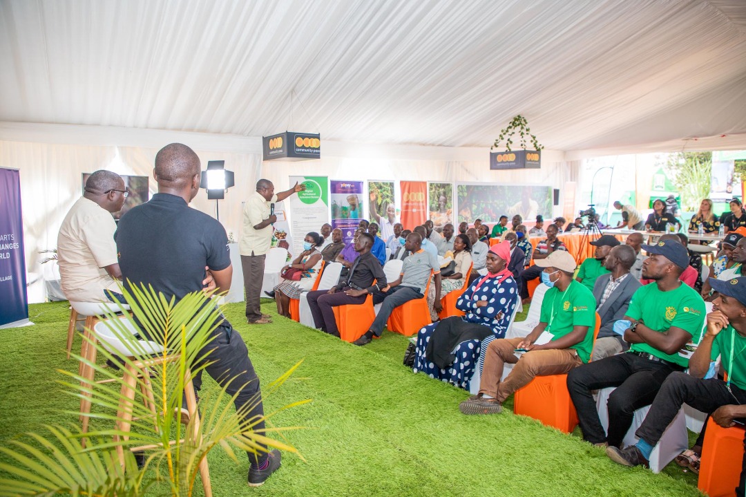 TheVillageUG's tweet image. The program will leverage the shared digital infrastructure #CommunityPass platform to reach 3.4M underserved people in Agriculture, Education and the MSME Sectors. 

Visit our stall at the grounds to learn more about #DigitalDoors Program and how to participate. 
 
#digitalrails