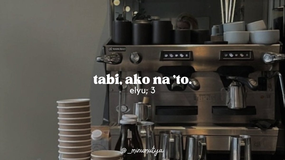 tabi, ako na 'to. 
seungjin au.

sa larong ito, mahirap makahanap ng kalarong matino. isang hampas lang ng tadhana, tayo ay matatalo. 

pero sa gitna ng madla, ikaw ay tumayo. natapos ang paghahanap nang sumigaw ka ng "tabi, ako na 'to!"