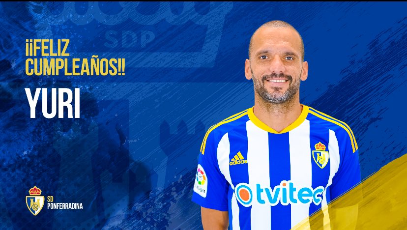 SDP_1922's tweet photo. ¡Buenos días! Hoy es el 40 cumpleaños de nuestro capitán @yuridesouza_10 🎂🎉🥳

¡Felicítalo subiendo la foto que tengas con él y etiquétanos! 💪🏻🤍💙

#Adelanteyarriba #100AñosDeportiva https://t.co/frS7norzbk