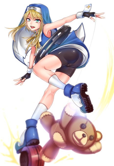 ブリジット参戦おめでとう!🥰 前の絵だけどちょっとだけ調整してみた。新デザインも描いてみたいな～～～～ 