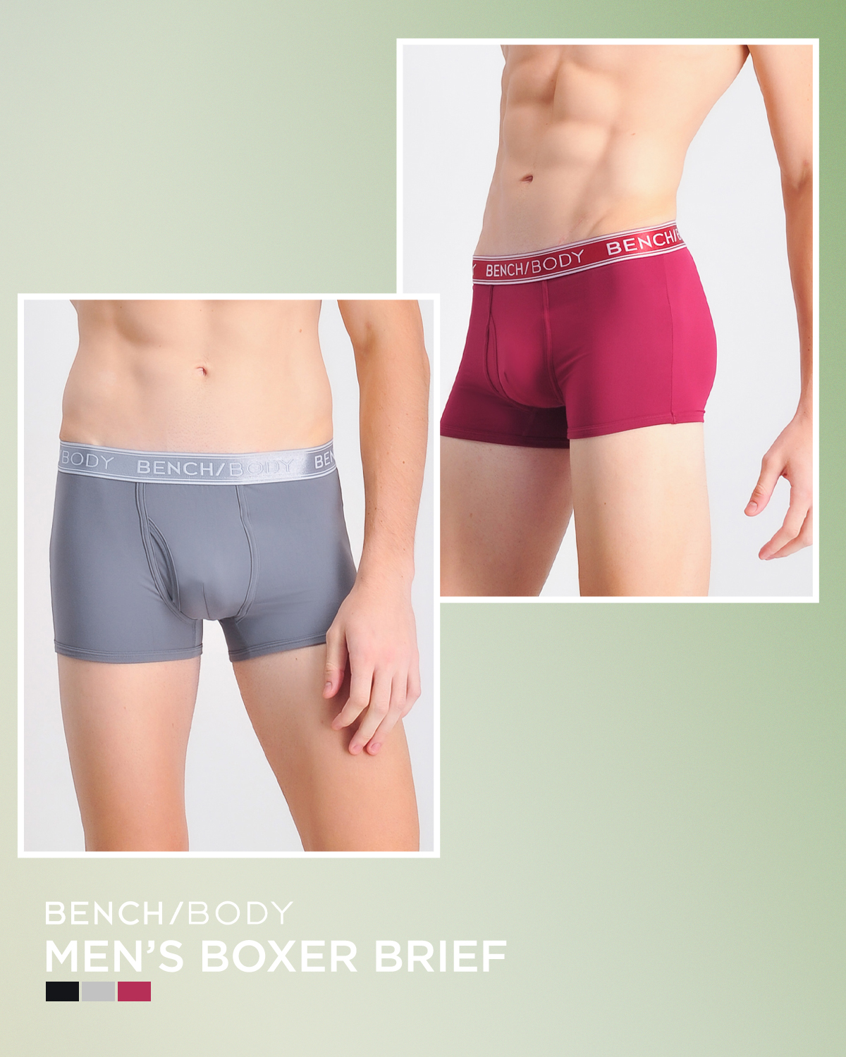 BENCH/ on X: Keeping cool and comfortable starts with good underwear. Put  on something cool, dry, and sweat-wicking like this #Bench Body Boxer Brief.  Buy only from Official BENCH/ stores and online