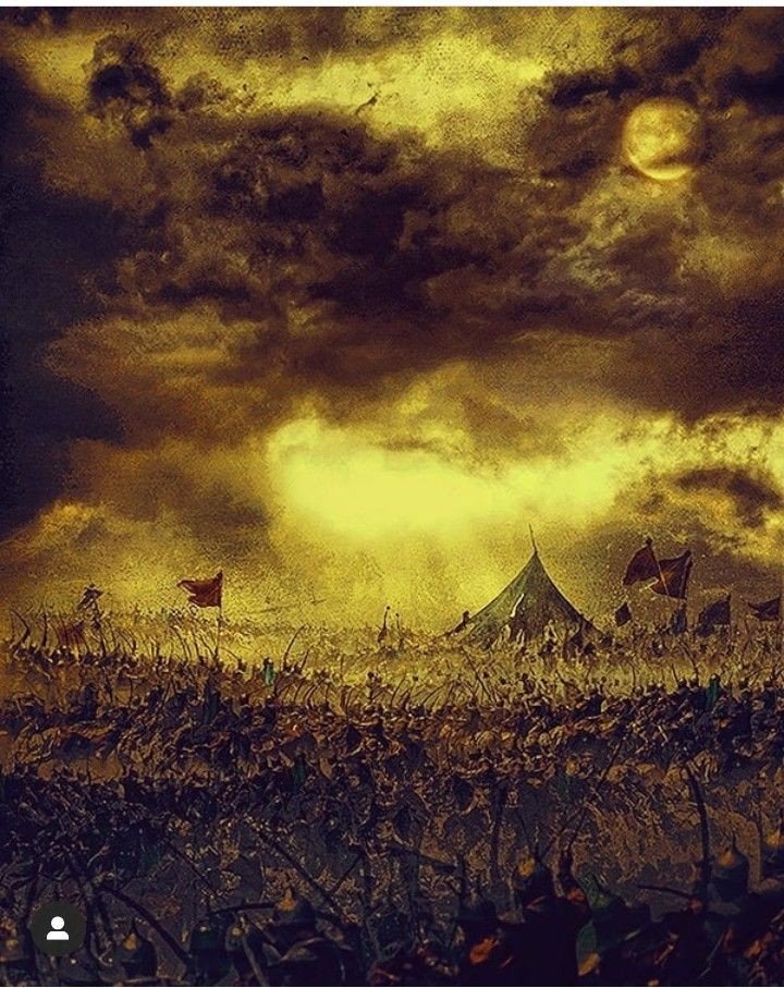 DetergeenRin's tweet photo. Pada 10 Muharram 61 H, Imam Husain as bersama 72 pengikutnya (termasuk anak-anak), syahid dibantai oleh sekitar 30.000 tentara Yazid bin Muawiyah di padang Karbala. Masihkah kamu tetap mengabaikan tragedi kemanusiaan yang tragis tersebut? 

#TheMessageOfKarbala https://t.co/pGRlsUYRpP