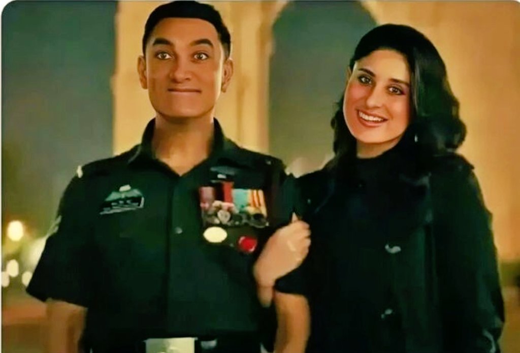 SpeakForBharat's tweet image. Portrayal of a decorated army officer in a JOKER face, thinking that one is the best actor...is incredibly ridiculous and INSULTING 🤬

We must boycott... #BoycottLalSinghChadha