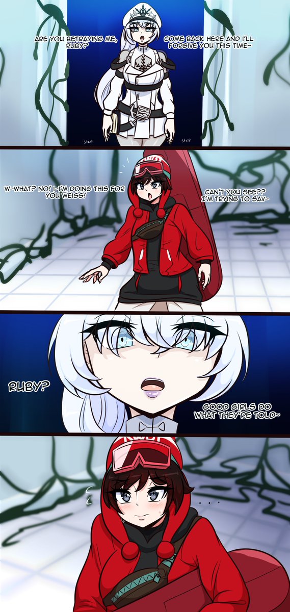 S-She's a bit hard to reason with.. 🌹❄️

#RWBY #whiterose #RWBYIceQueendom
