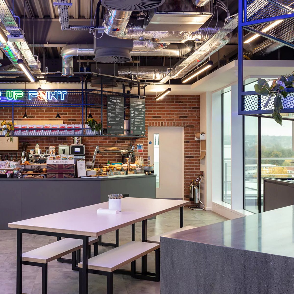 Sparking creativity whilst still working logistically, with some graffiti, neon lights and camo nets thrown in for good measure, we knew this one was going to be fun.

Take a look at the full project for DPS Games here &gt; thirdway.com/project/dps-ga… 

#dpsgames #interiordesignlondon