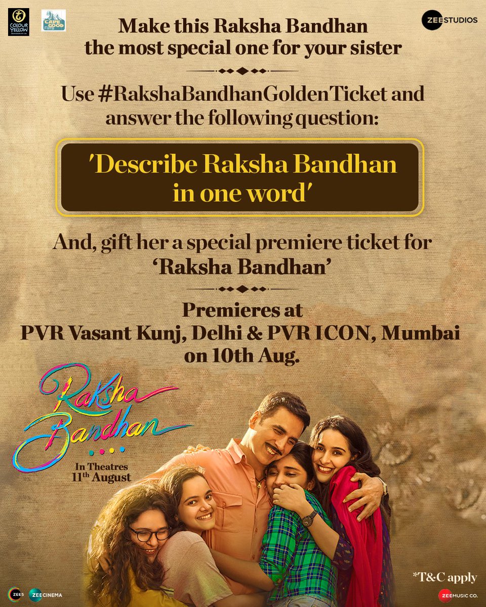 kumar3798's tweet photo. Its great to see Bollywood films realising the potential of Premiere is #Delhi along with #Mumbai

We want the old fan culture back

Thank you @akshaykumar sir for leading &amp; reviving it again

#RakshaBandhan Premiere to be held at #PVRVasantKunj Delhi &amp; #PVRIcon Mumbai on #Aug10 https://t.co/hsWgnCu9ns