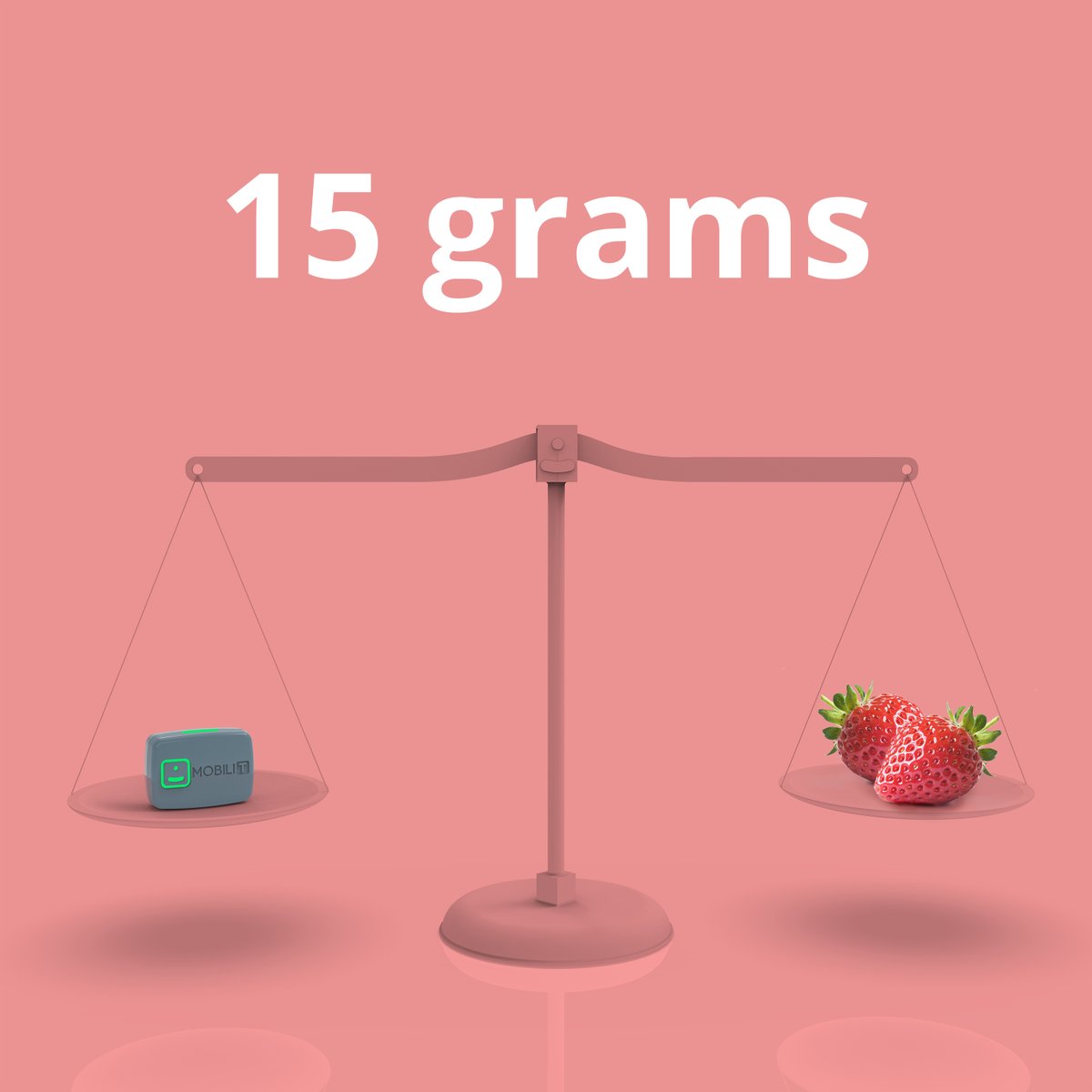 Did you know?

The Mobili-T device weighs as much as 2 strawberries!🍓

So lightweight!