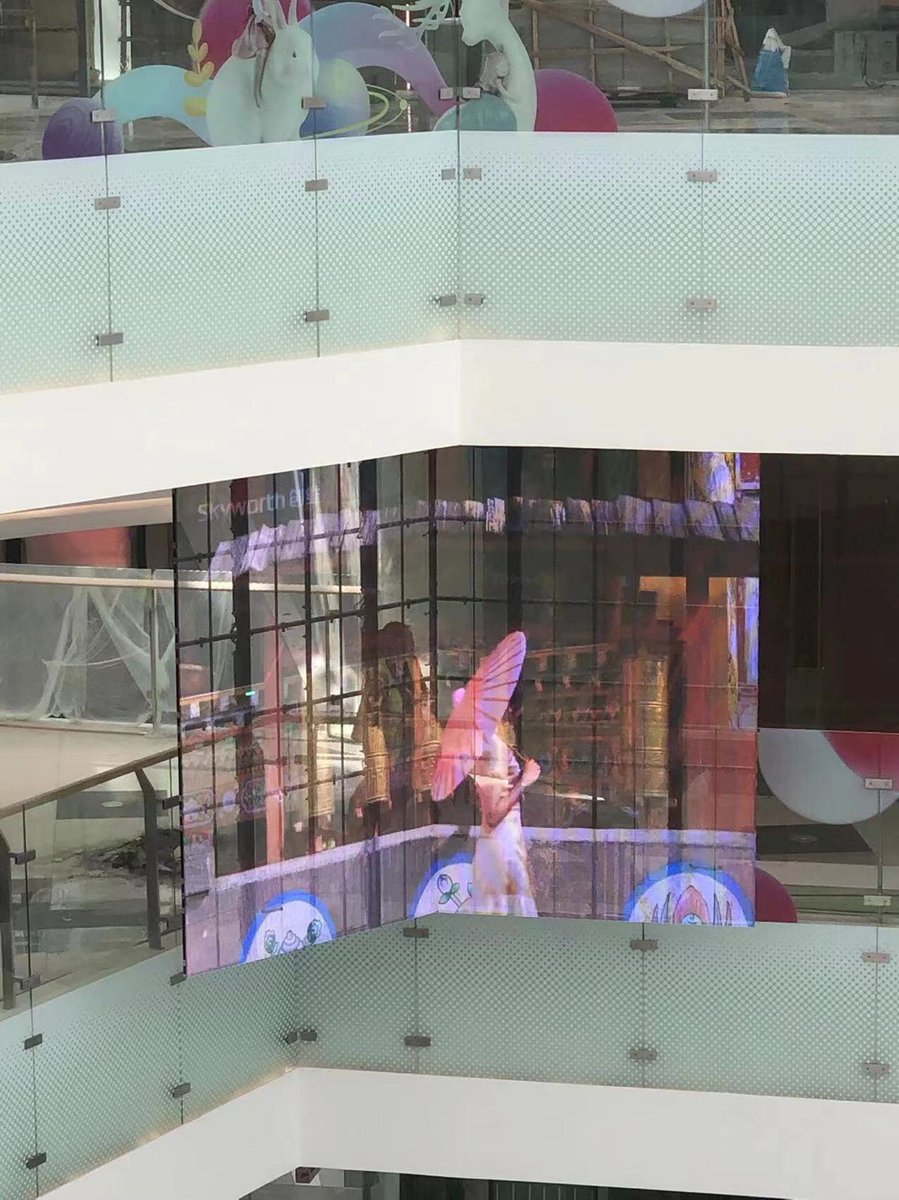 ericsun007's tweet photo. P3.91-7.81 transparent led display is installed in shopping mall, if you have any project, pls feel free to contact me, WhatsApp:+86 15013457628
#transparentleddisplay #transparentledscreen #leddisplay #ledwall #ledvideowall #ledpanel #ledmesh #shoppingmallscreen https://t.co/M45AoPvwP6