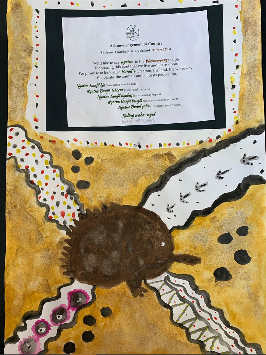 ABCEducationAU's tweet photo. The @ABCEducationAU x @FirstLangAU Acknowledgment of Country poster competition has closed and winners will be announced in the coming weeks. This #ArtsWeekABC, why not take a look at some of the beautiful creations that celebrate #FirstLanguages? https://t.co/jyOpINOCCr https://t.co/oclnkkZBZS