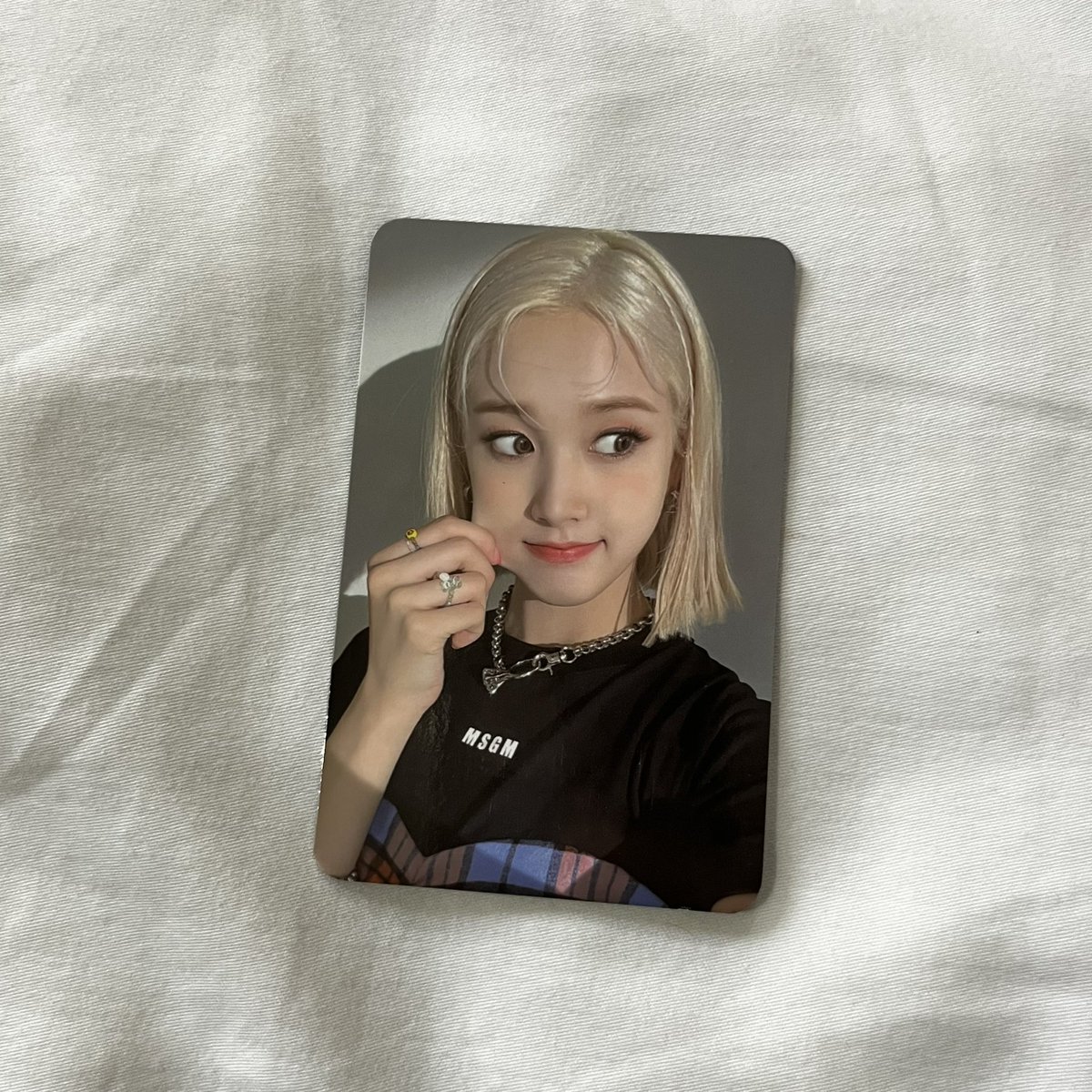 jysmails's tweet photo. 𓏔 wts/lfbᵕ̈ stayc pc ph

✴︎ j stereotype type a pc

╰ 220 php (180 php if payo) 

╰ onhand and ready to ship

╰ reply or dm to claim

𓏔 wts lfb stayc steoreotype jang yeeun photocard pc ph https://t.co/aUdEMZqnqg