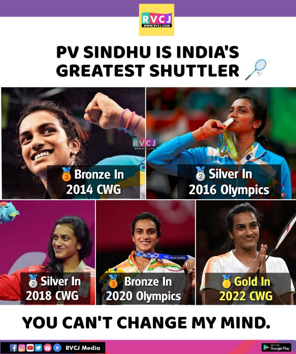 RVCJ_FB's tweet photo. PV Sindhu! 🏸🐐 https://t.co/J9cjgKXyR1
