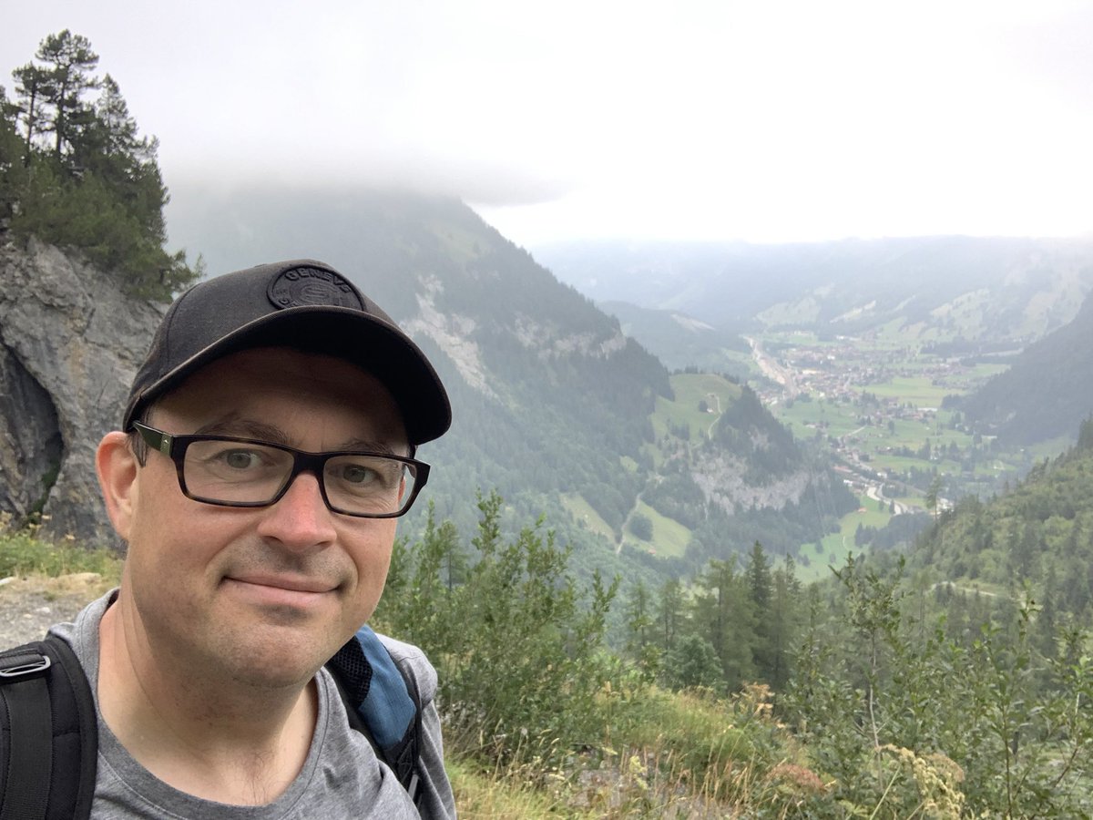 philgass's tweet photo. I achieved a personal goal yesterday and finally hiked the #Gemmi pass from Leukerbad to Kandersteg in Switzerland. 25 km, 35000 steps, 7+ hours and 1023 vertical meters.  Incredible, unforgettable, #Swiss experience! https://t.co/StUP5DbXy2