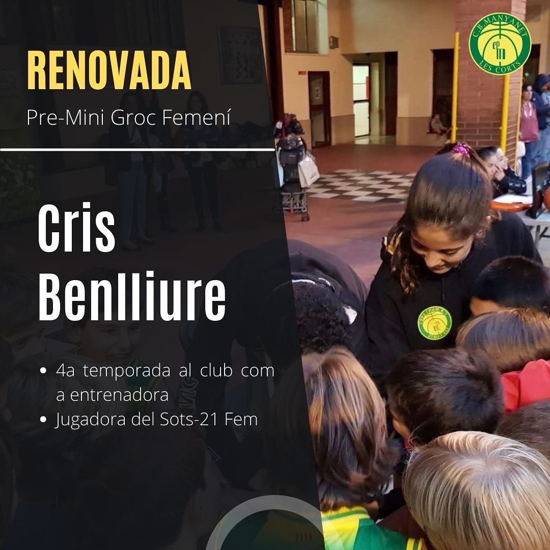 CBManyanet's tweet image. 📣 ENTRENADORS 22/23

➡️ Dos jugadors del club i formats a la casa seran els encarregats de dirigir les generacions del 2014!

#ForçaManyanet 💚💛