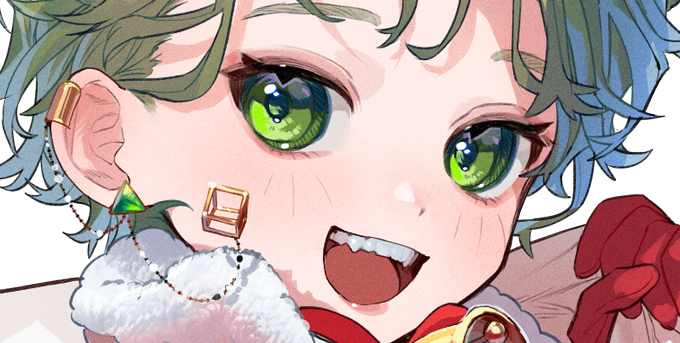 緑目のtwitterイラスト検索結果