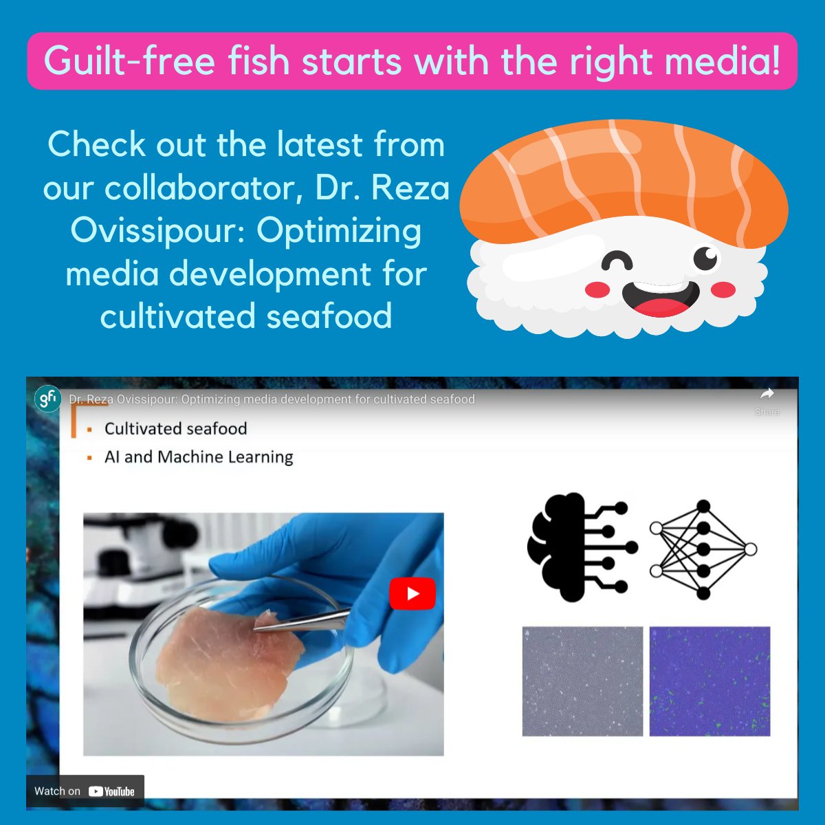 DefinedBio's tweet photo. Love fish but hold some guilt about where your fish is coming from? We have collaborated with @RezaOvissipour on a @GoodFoodInst sponsored research project. In this video, Dr. Reza provides an introduction into his work. Enjoy!
https://t.co/iVvvgkNtZF https://t.co/v9y4fDzL5N