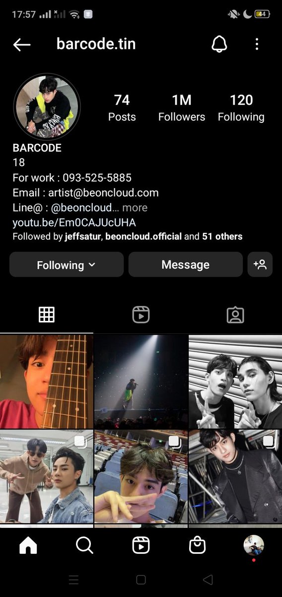 Bubbl3S4ur's tweet photo. Ohohoho baby code has reached 1M followers on IG. Well deserved, congrats na on reaching this milestone. Maybe this is a gift from us since your Birthday was last Thursday ♥️🥺
#1MBarcodesocool
#1MBarcodeStars
#barcodetin
@BarcodeTin https://t.co/Rze7DsMOYg