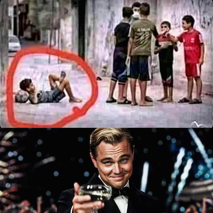 ItsDilipRaz's tweet photo. That guy lying down there is the main guy, he's the FIFA President in that neighbourhood, the owner of the ball.
He's also the referee, VAR and captain. He can end the match whenever he feels like.
That's called Attitude 😍💪💪
#Fifa
#Ronaldo
#Messi
#Football
#ATTITUDE https://t.co/VWVLA5RIXe