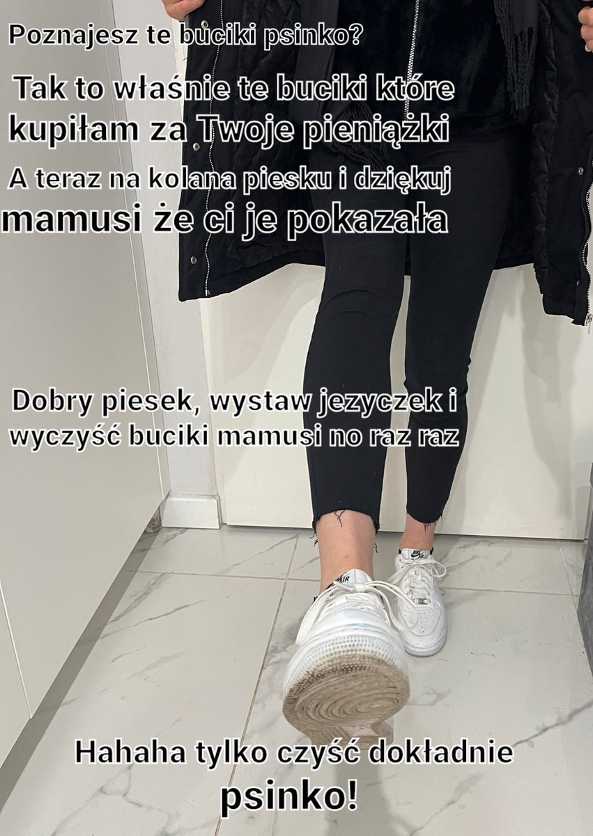 pawelekWPD's tweet photo. #femdom #findom #captionnsfw
Wystaw jฤzyczk ๐ฅด https://t.co/KfiAtLjY77