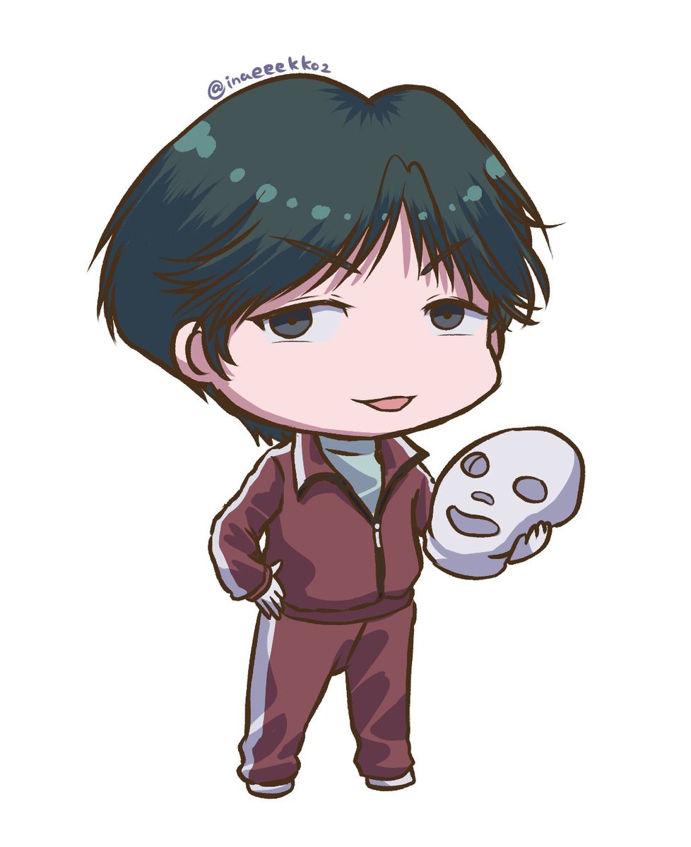 inaeeekko2's tweet photo. 今回も同時視聴企画のページのすみっこに描いたSDよういちくんとジゼルちゃん
だんだんSDキャラ描くの楽しくなってきた☺️ https://t.co/GJhRy8ugrr