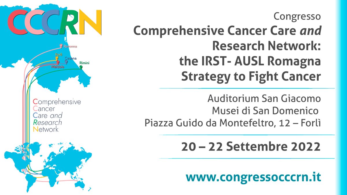 IRST "Dino Amadori" IRCCS (@irstdinoamadori) on Twitter photo È #online il #programma del congresso IRST - <a href="/AUSLRomagna/">AUSL della Romagna</a> sul Comprehensive #Cancer #Care and #Research #Network, #progeftto di #rete onco-ematologica
📃 bit.ly/programma_CCCR… È #online il #programma del congresso IRST - <a href="/AUSLRomagna/">AUSL della Romagna</a> sul Comprehensive #Cancer #Care and #Research #Network, #progeftto di #rete onco-ematologica
📃 bit.ly/programma_CCCR…