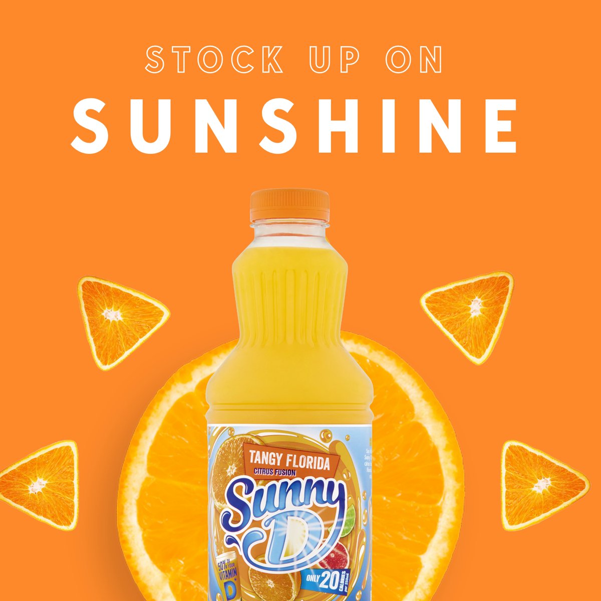 Ready to add a splash of sunshine to those kitchen cupboards? Keep stocked up with the tangy taste of Sunny D - the perfect summer thirst-quencher! Find it in <a href="/asda/">Asda</a> and <a href="/tesco/">Tesco</a>.

#mondaymornings #Mondays #Orangejuice