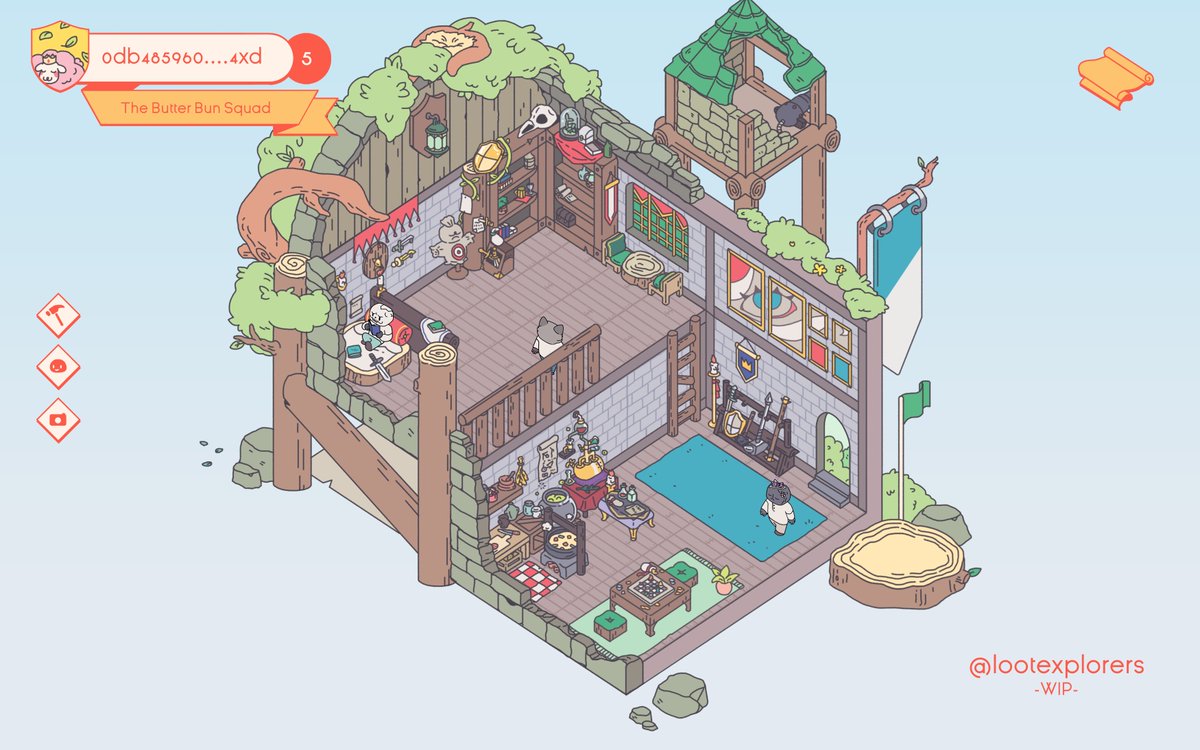 Here's a lil' something to start of your week.. 

An Explorer homebase for all your adventuring needs, a place to stash your treasures &amp; to gear up for the next big expedition 🏡

Our first "Hideouts" teaser, with many more coming your way!